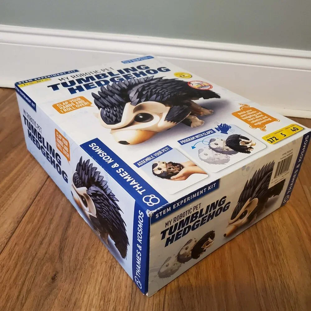 New My Robotic Pet Tumbling Hedgehog STEM Experiment Kit